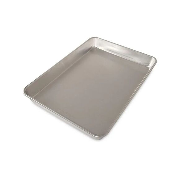 Nordic Ware Natural High Sided Sheet Cake Pan / Natural Aluminum Commercial Pan - Picture 2 of 3